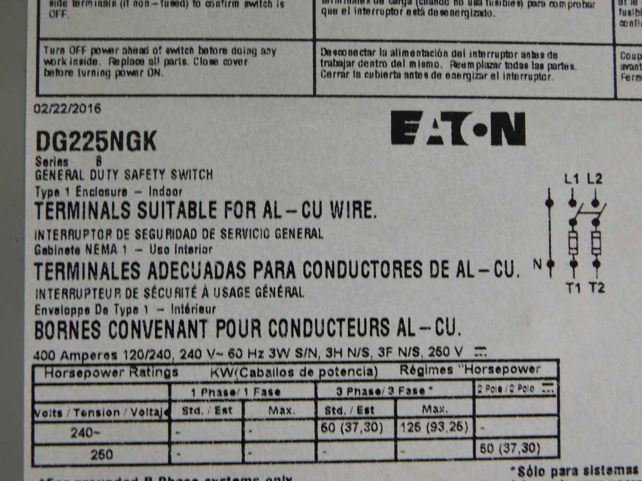 Quantity of 1x DG225NGK Switches - ELECTRICAL COMPONENTS Quantity of 1x DG225NGK Switches - ELECTRICAL COMPONENTS