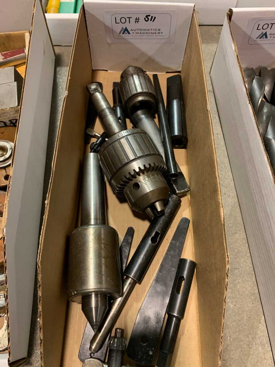 Drill Chuck & Center - UPRIGHT DRILL PRESSES