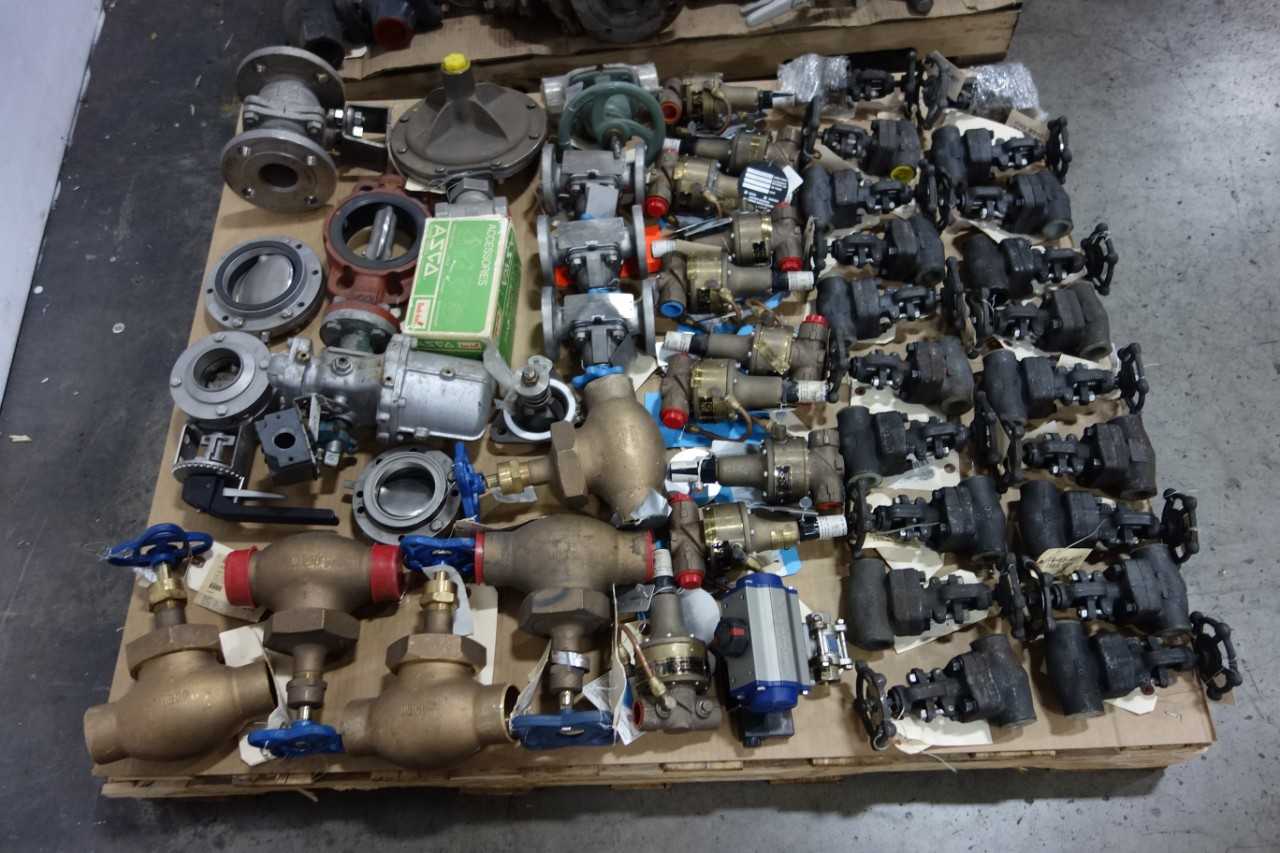 2 PALLETS OF ASSORTED VALVES - VALVES