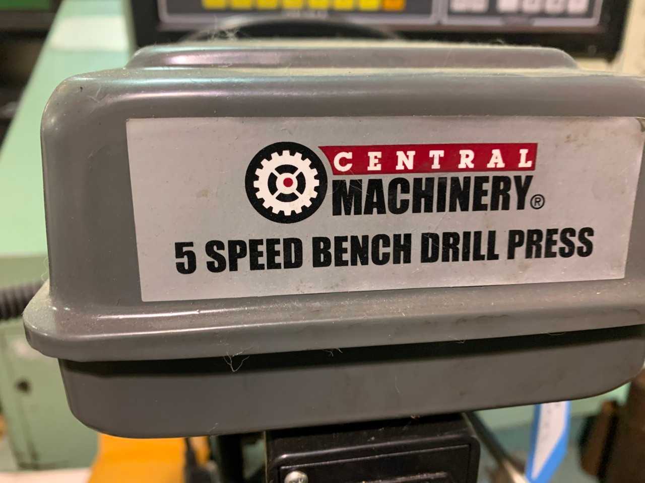 Central machine Drill Press - UPRIGHT DRILL PRESSES