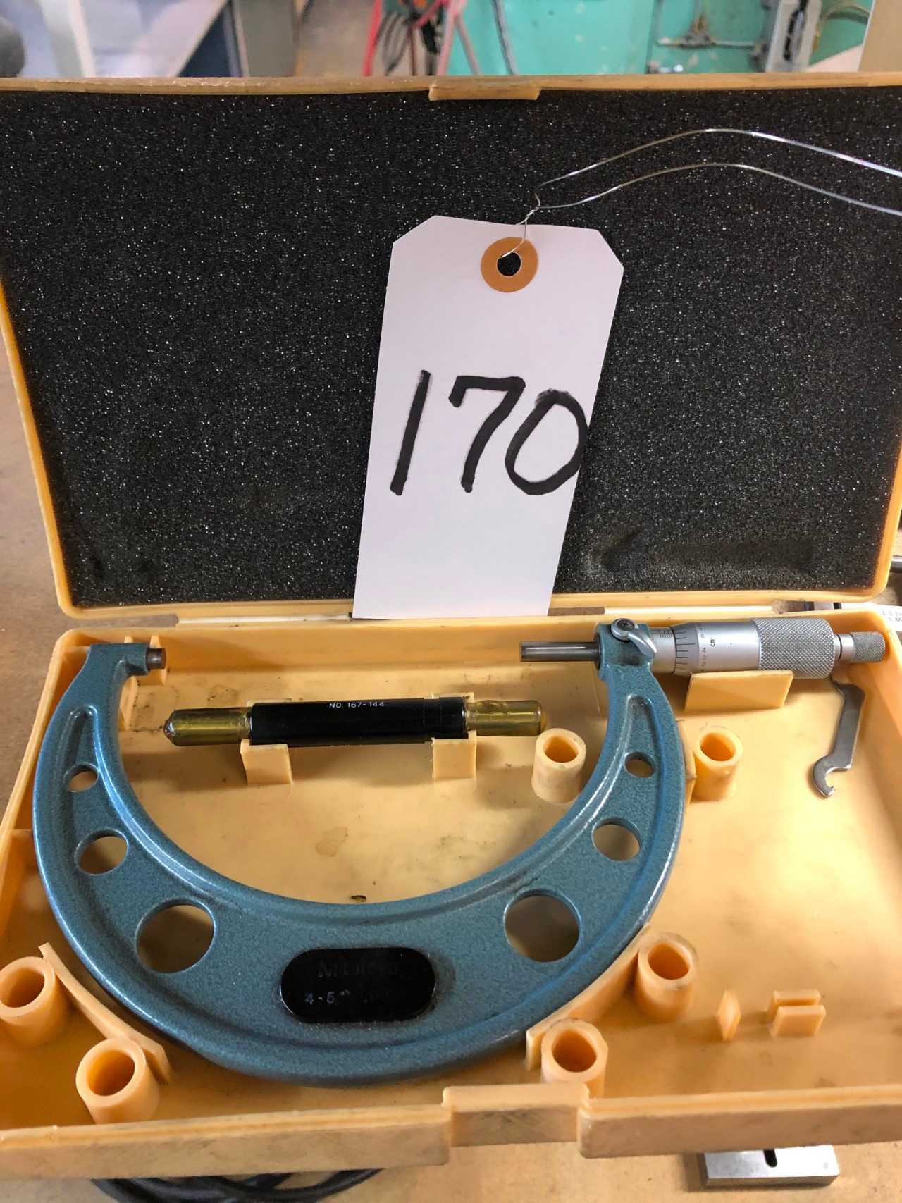 Mitutoyo 4-5" Mic - ELECTRIC POWER TOOLS