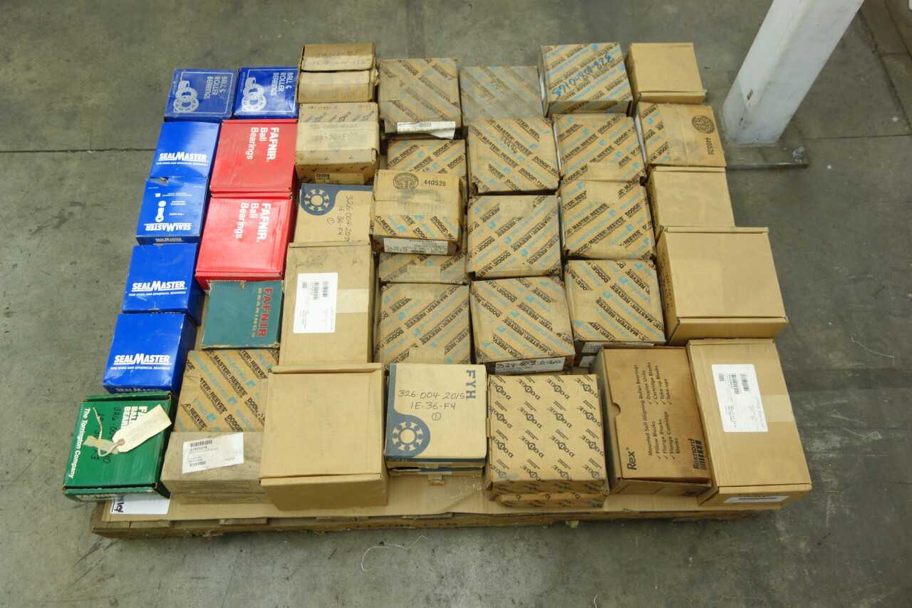 PALLET OF ASSORTED BEARINGS - BEARINGS