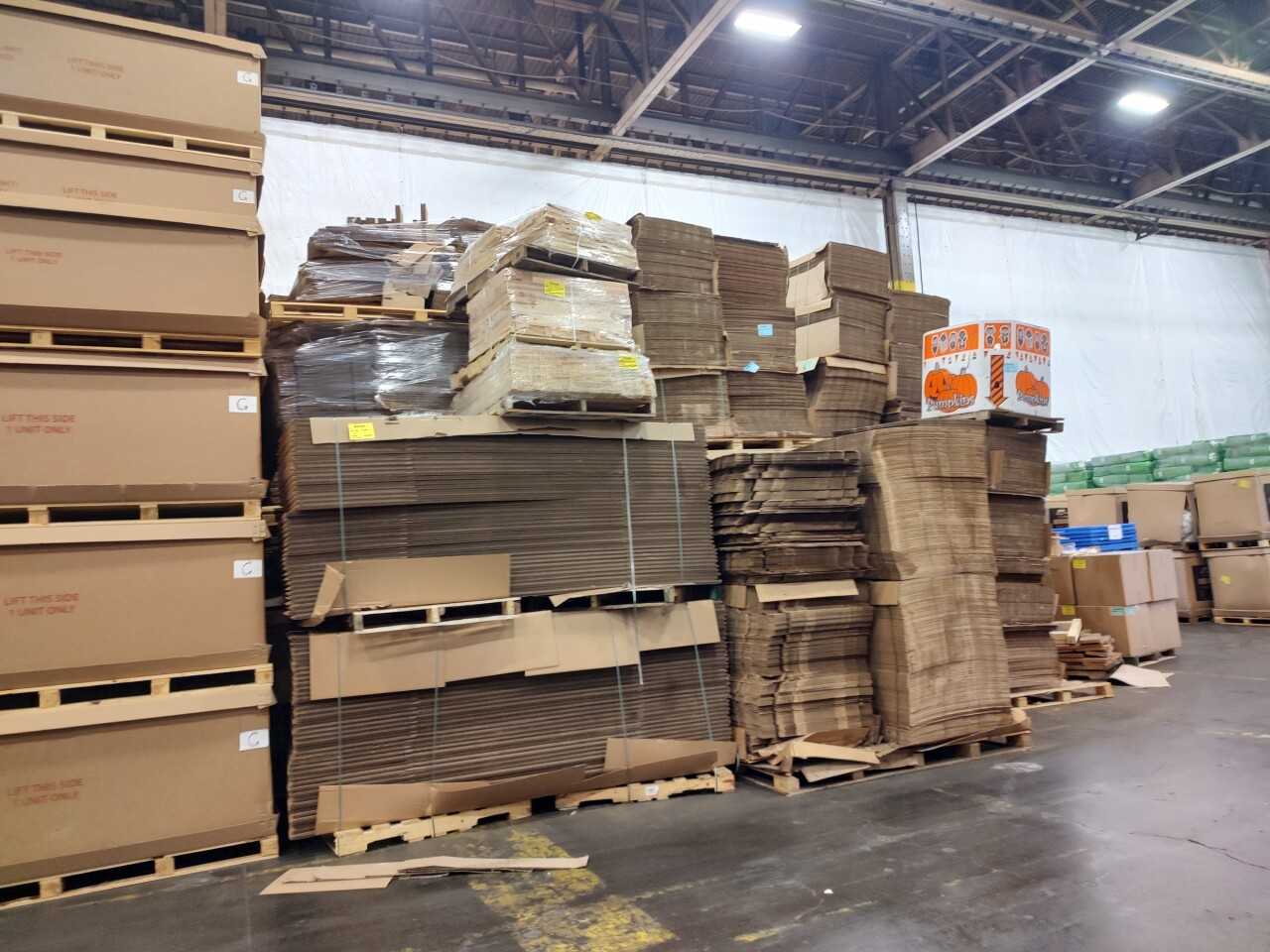 Lot of Corrugated Boxes - ELECTRIC POWER TOOLS