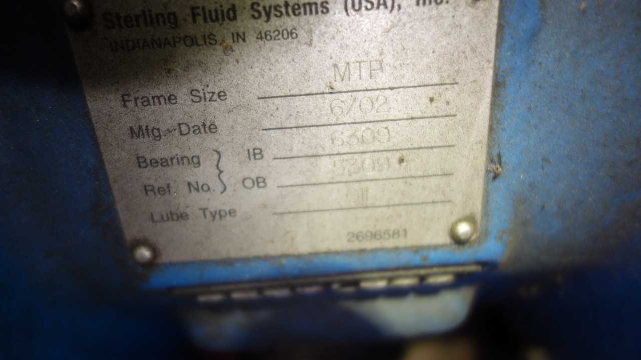 PEERLESS MTP STAINLESS PUMP APPROX 1X2 5HP 230/460V - PUMPS