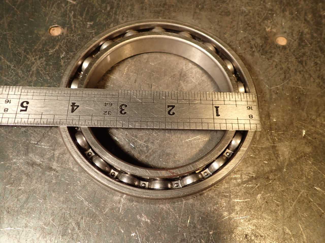 MRC 1916S ABEC-1 Deep Groove Ball Bearing: 80mm ID, 110mm OD, 16mm Thick, NOS - BEARINGS