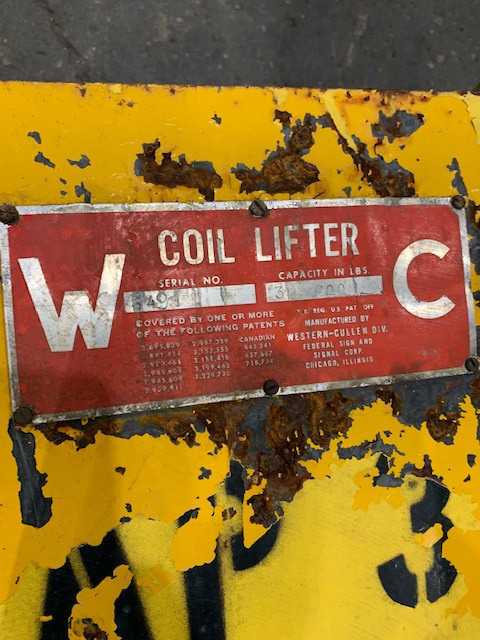 30,000lbs Cullen-Friestedt Coil Grab - COIL HANDLING MACHINE