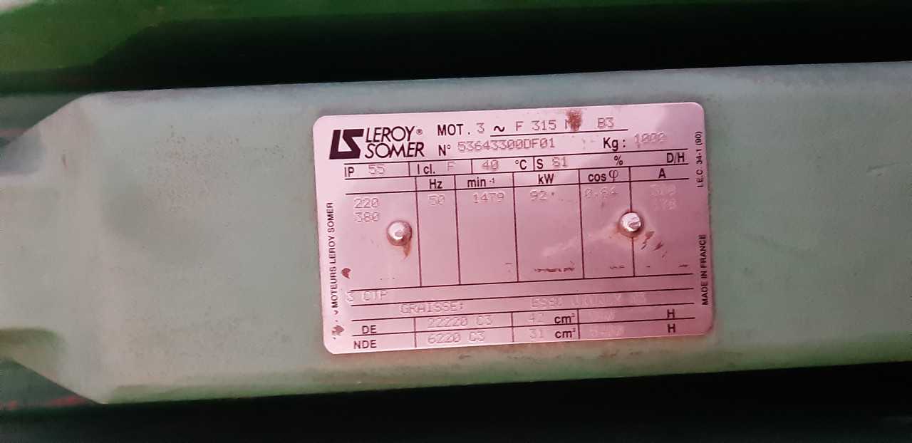 1 pallet of used Leroy Somer electrical motor - ELECTRIC MOTORS