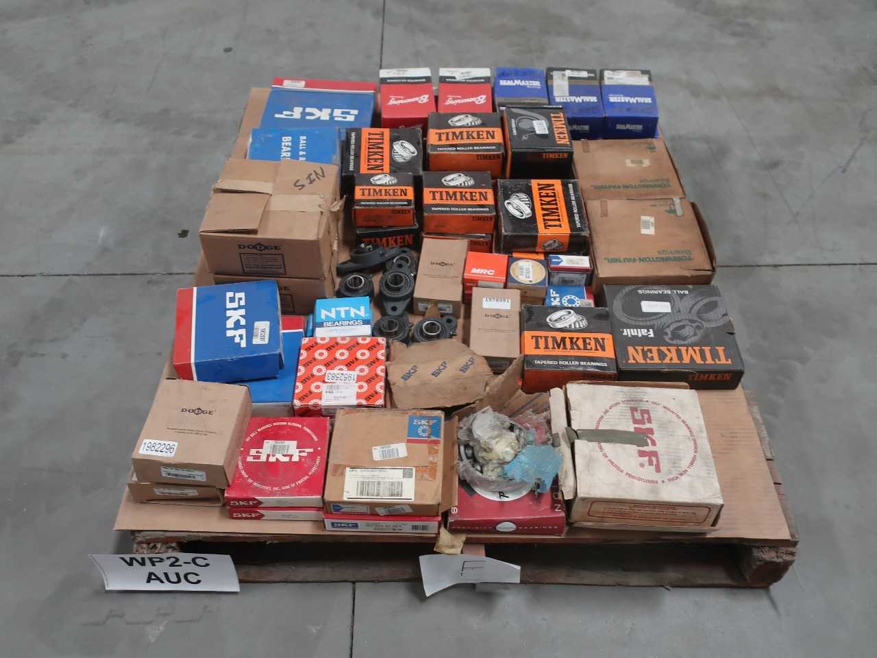1 PALLET OF ASSORTED BEARINGS - BEARINGS