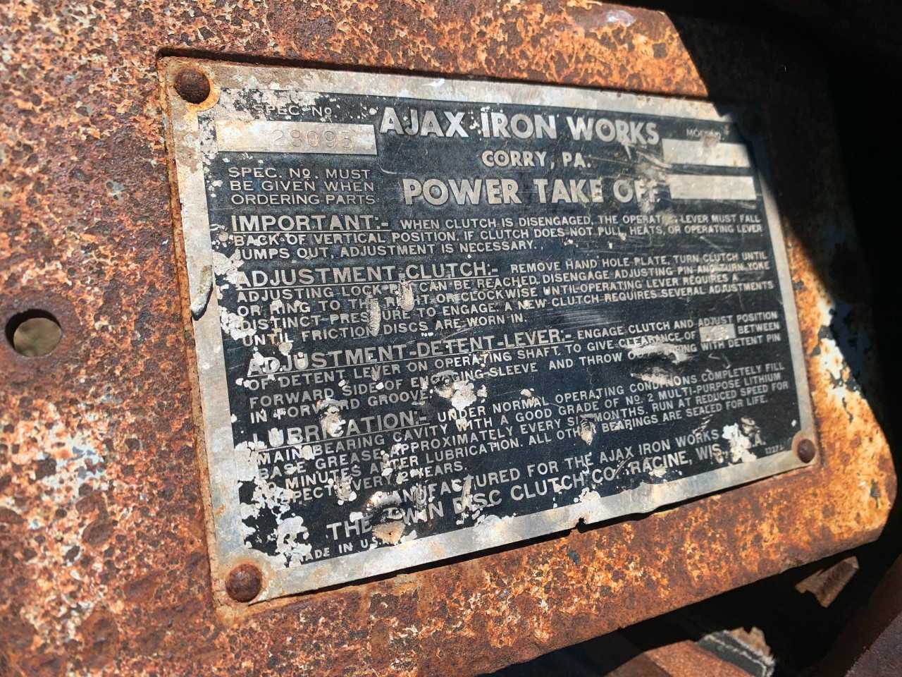Ajax Pumpjack Engine - PALLET JACKS
