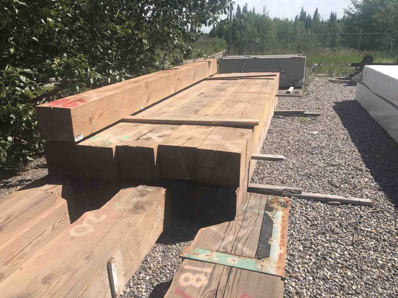 Douglas Fir timbers - WASTE BINS