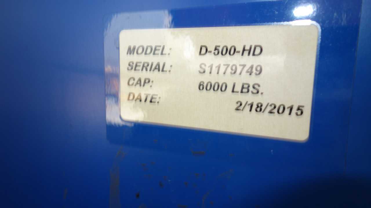 VESTIL D-500-HD FORKLIFT HOPPER DUMPSTER 6000LB - FORKLIFTS