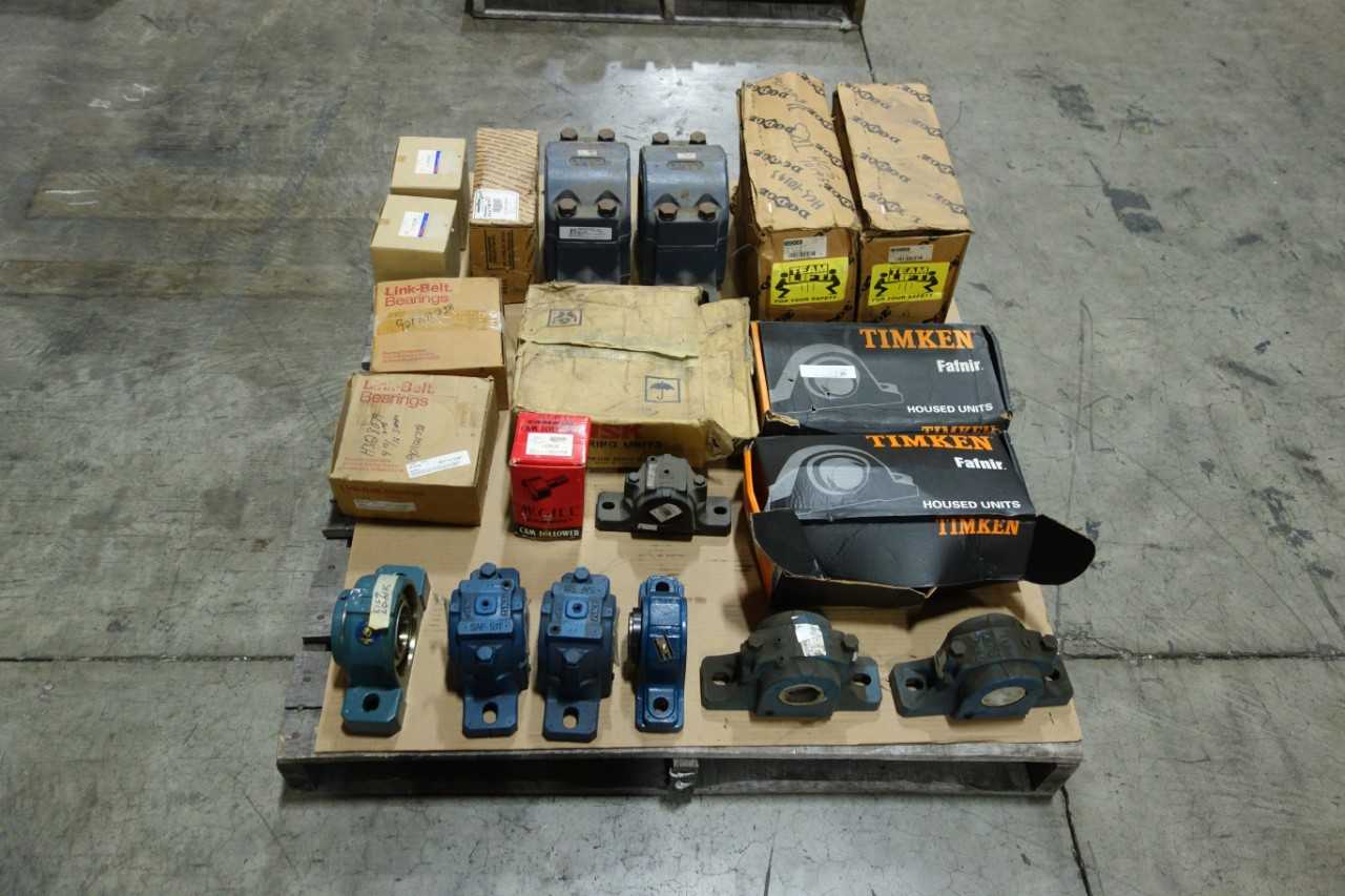 PALLET OF ASSORTED BEARINGS - BEARINGS