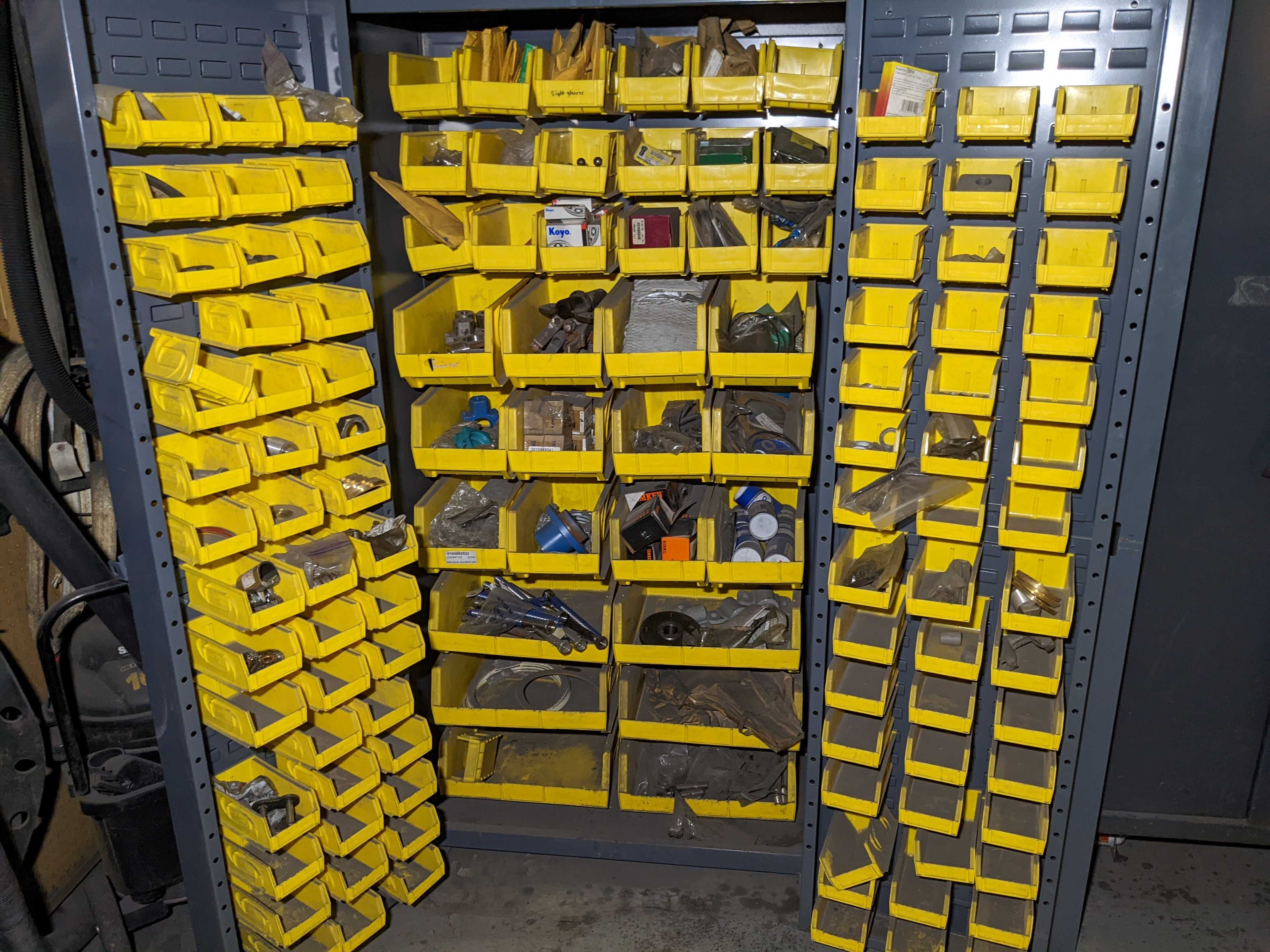 CABINET WITH CONTENTS - POWER TRANSMISSION