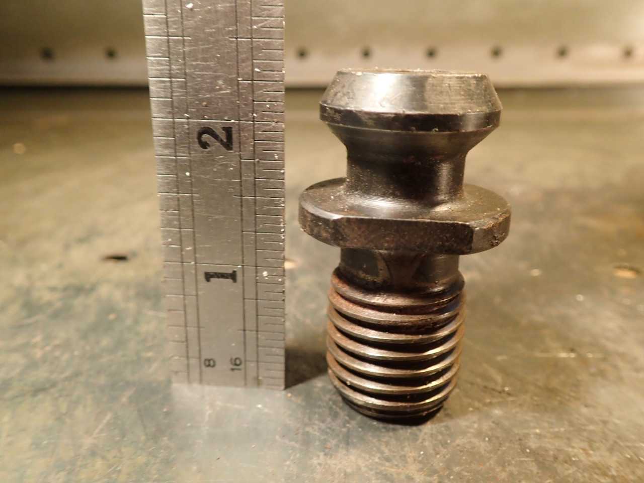 6 Piece Lot Mazak CAT-50 45-Degree Coolant Thru Retention Knob Pull Studs - MACHINING ACCESSORIES & TOOLING