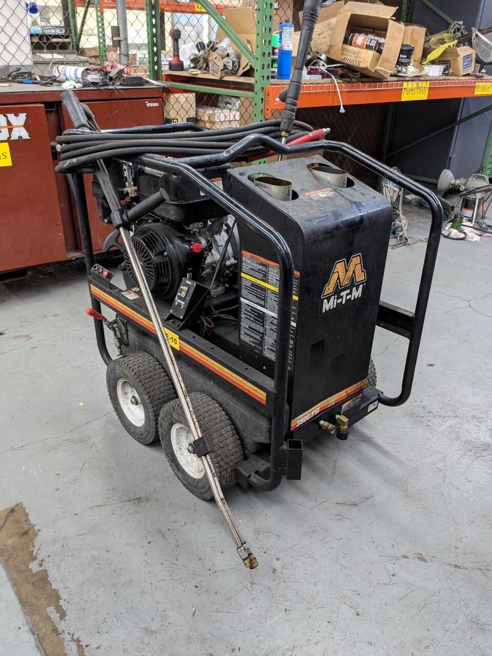Mi-T-M Hot water pressure washer - INDUSTRIAL PARTS