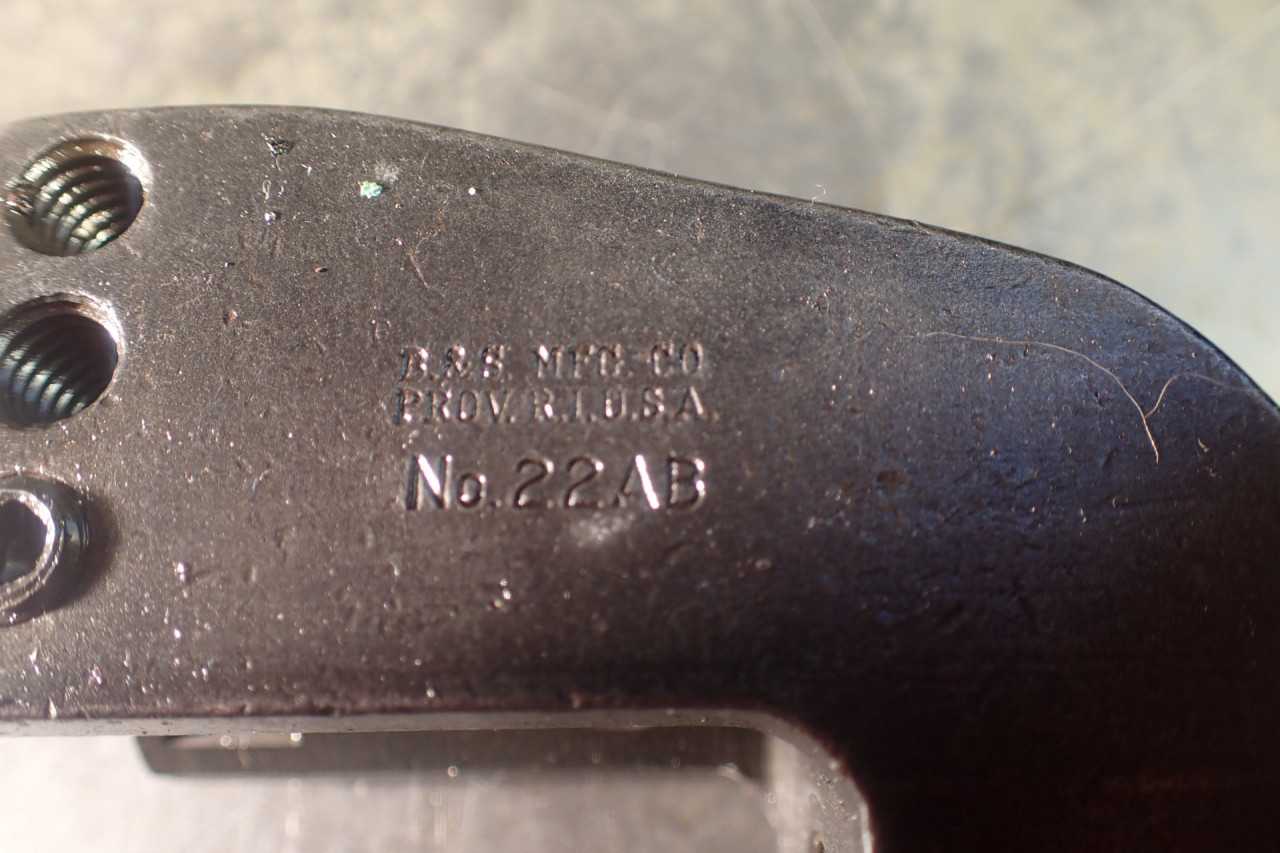 Brown & Sharpe 22AB Combination Left & Right Hand Knee Turning Tool 1" Shank - HOLEMAKING TOOLS