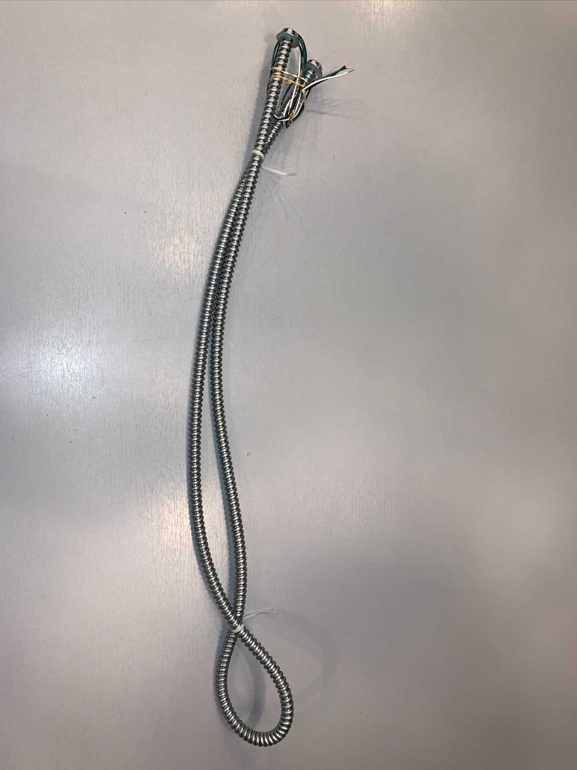 New - Lot of 50 - Southwire 6 foot Flexible Conduit Whip with 3 Wires - LIGHTING