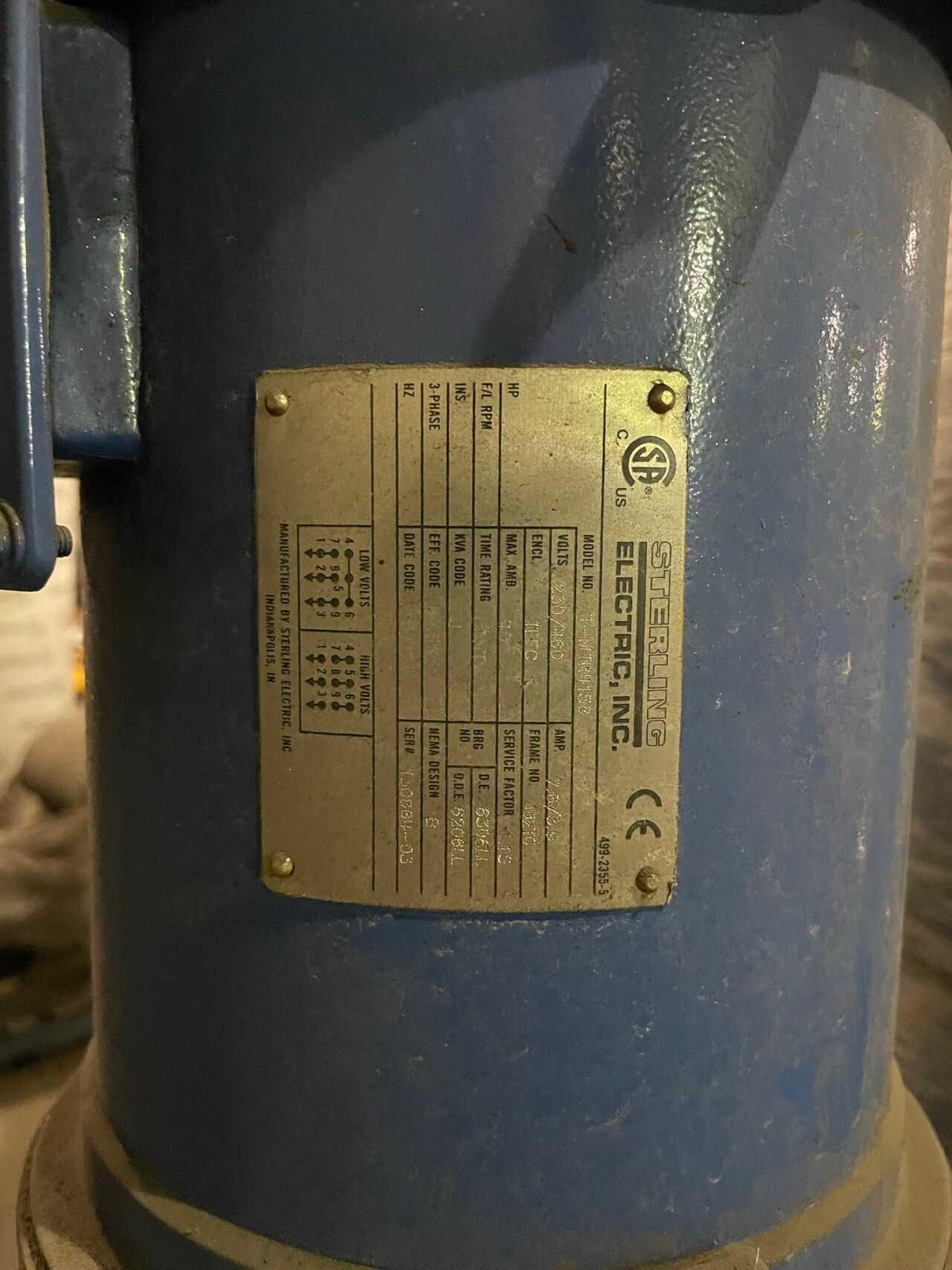 (2) Lift and Turn Thickening Mixers (Unused) - PROCESS EQUIPMENT