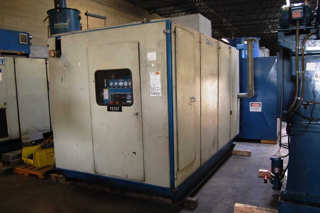 350 HP QUINCY AIR COOLED ROTARY SCREW AIR COMPRESSOR - AIR COMPRESSORS