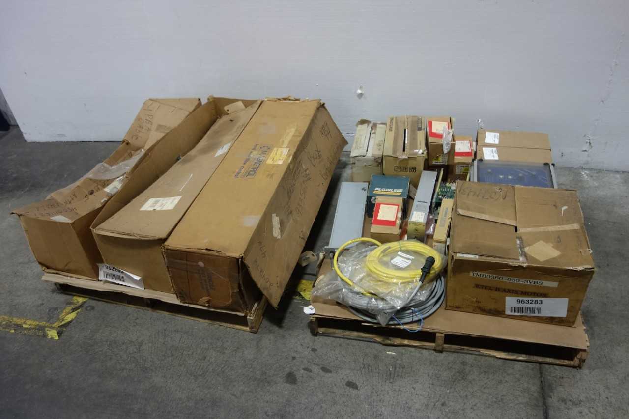 2 PALLETS OF ASSORTED AUTOMATION - INDUSTRIAL PARTS
