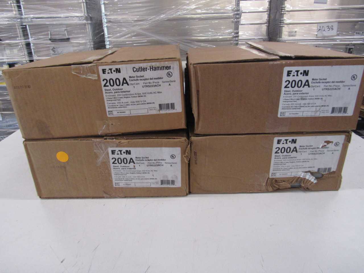 Lot of Quantity 4x UTRS223ACH Electrical Enclosures - ELECTRICAL ENCLOSURES