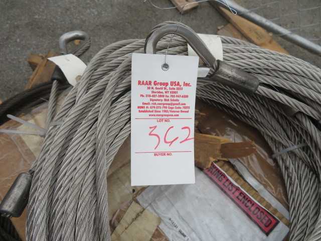 Wire Rope, Cables, Lot - MISCELLANEOUS