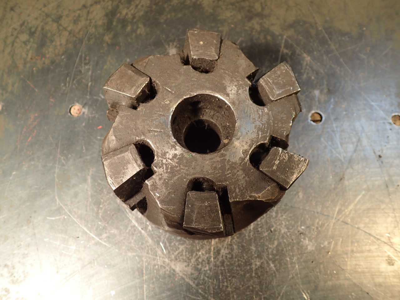 McCrosky ZIP NS-16 40NR-16 4" RH Indexable Carbide Shell Mill: 1-1/2" Arbor Hole - MILLING TOOLS