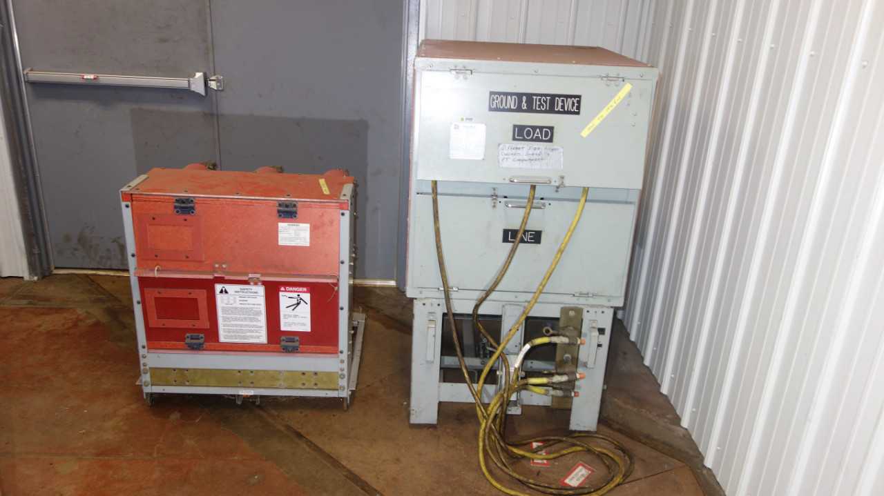 LOT OF 2 SWITCHGEAR GROUND AND TEST DEVICES - ELECTRICAL COMPONENTS