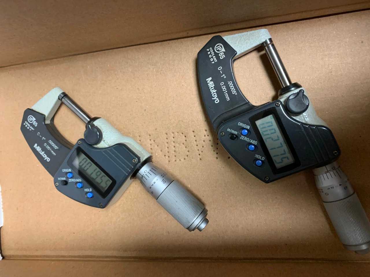 Mitutoyo Digital Micrometers - ELECTRIC POWER TOOLS