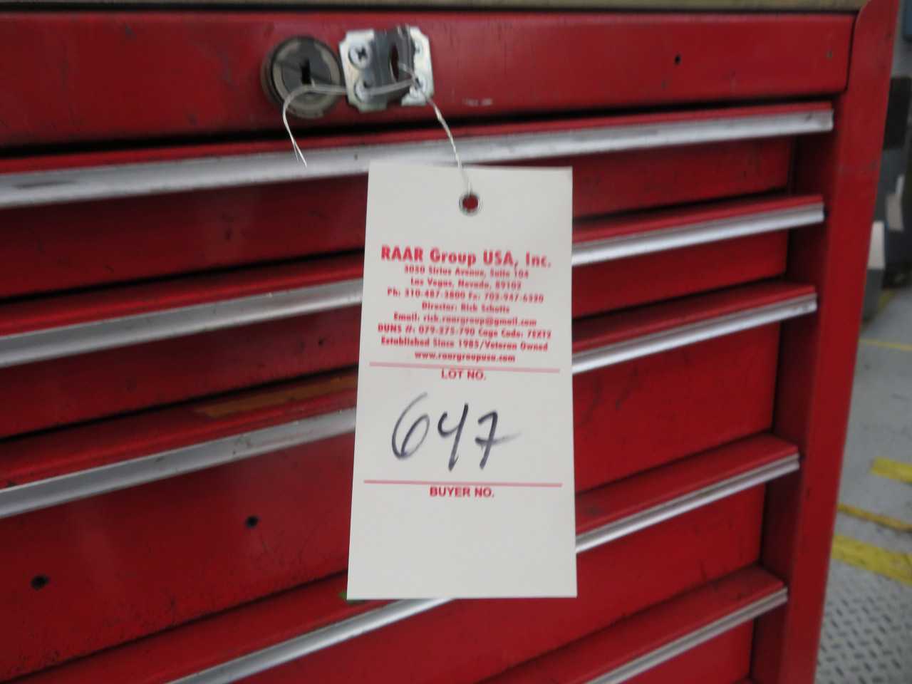 7 Drawer Tool Box Snap On - MISCELLANEOUS