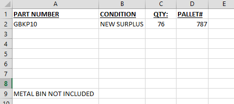 Eaton Ground Bar Kit. - ELECTRICAL COMPONENTS