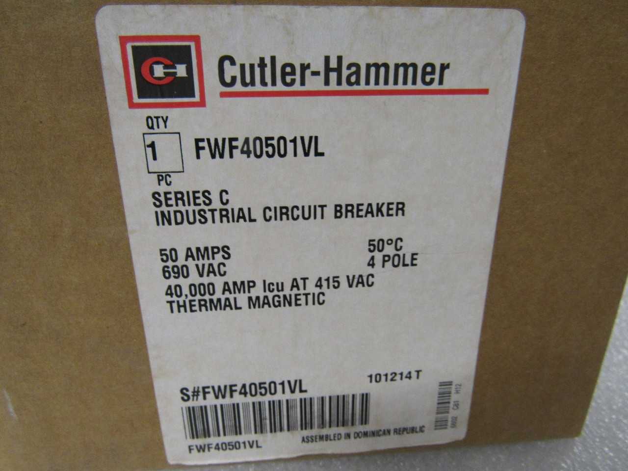 Eaton Breakers - CIRCUIT BREAKERS