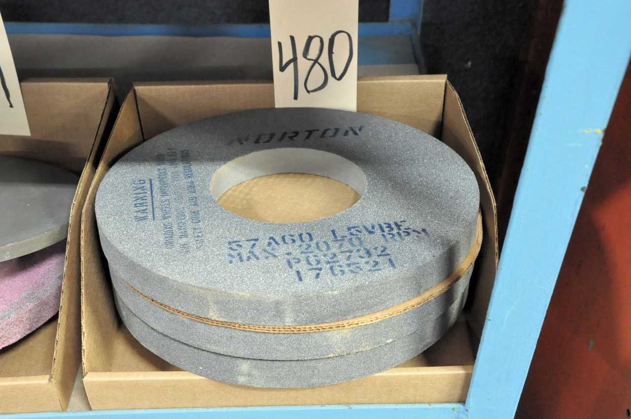3 Norton 57A60 Grinding Wheels in 1 Box - ELECTRIC POWER TOOLS