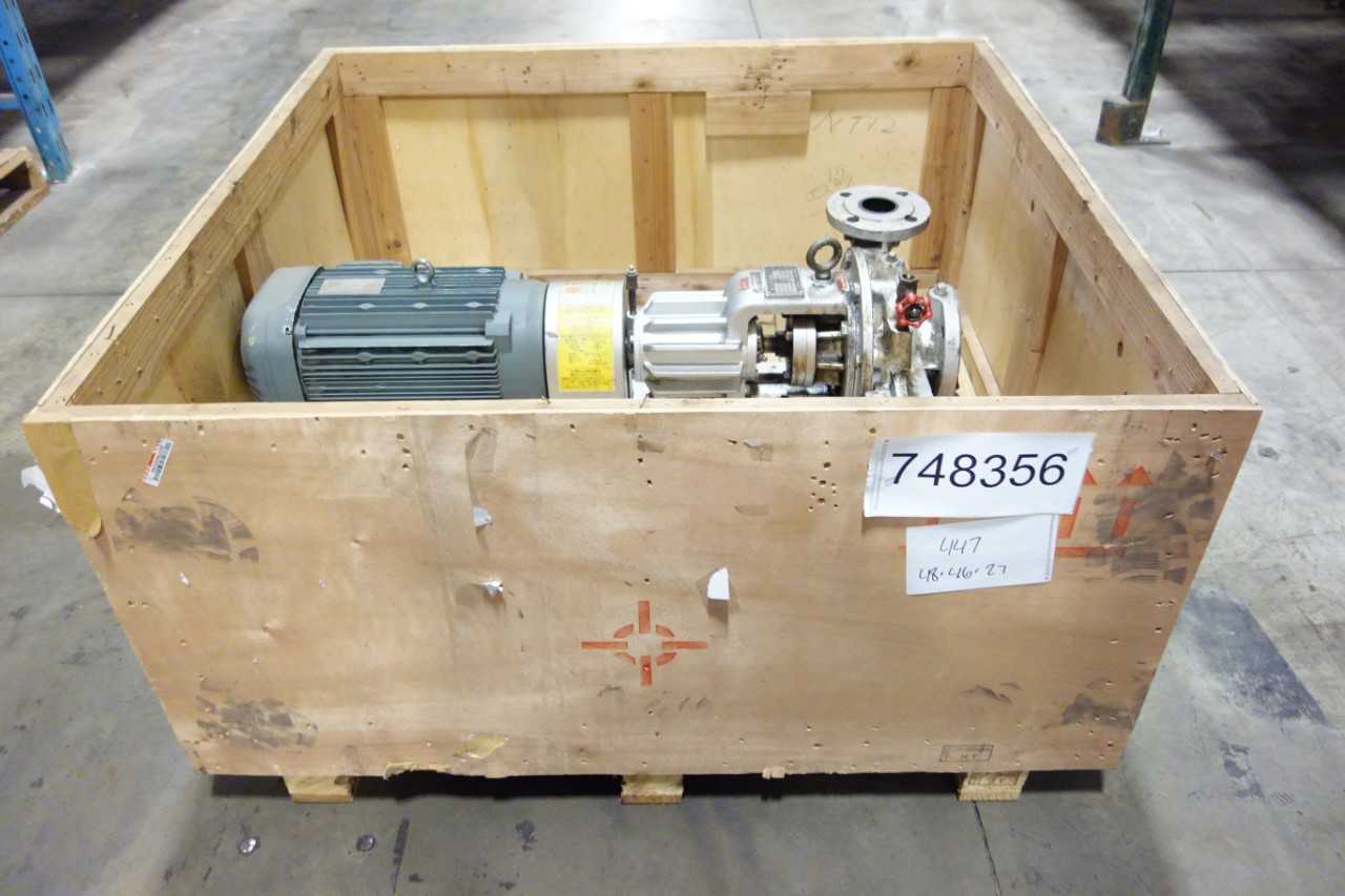 MASUDA HD65W25.5 3600RPM IRON 2IN 5.5KW 2-1/2IN 266/460V-AC CENTRIFUGAL PUMP - CENTRIFUGAL PUMP