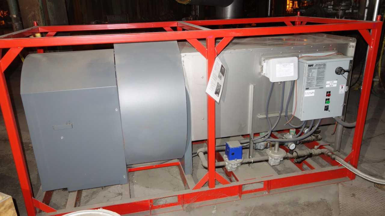 TOPP PORTABLE AIR SH-2000 SAFE-HEAT 2,000,000 BTU/HR CONSTRUCTION HEATER (DELAYED REMOVAL) - TOOL STORAGE