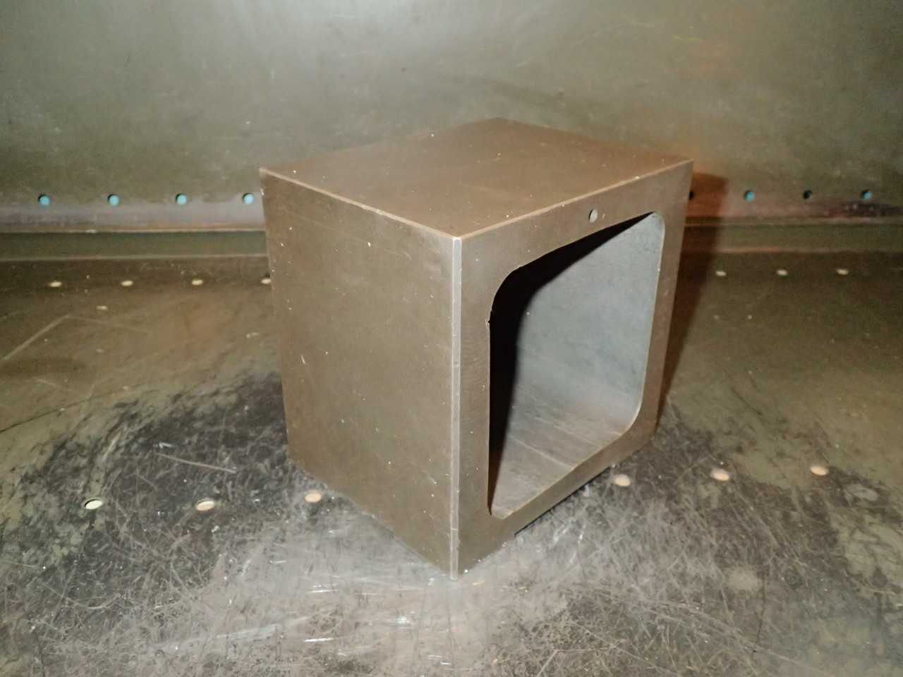 6" x 6" x 4-3/4" Machinist Mill Milling Set-Up Fixture Hollow Box Parallel - END MILLS