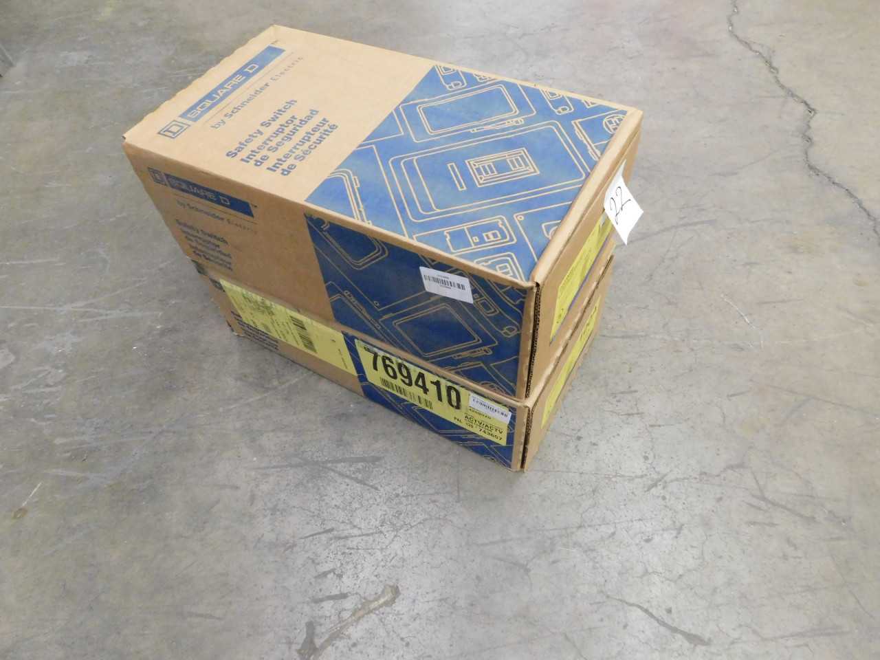 Lot of 2 Disconnect Switches - DISCONNECT SWITCHES