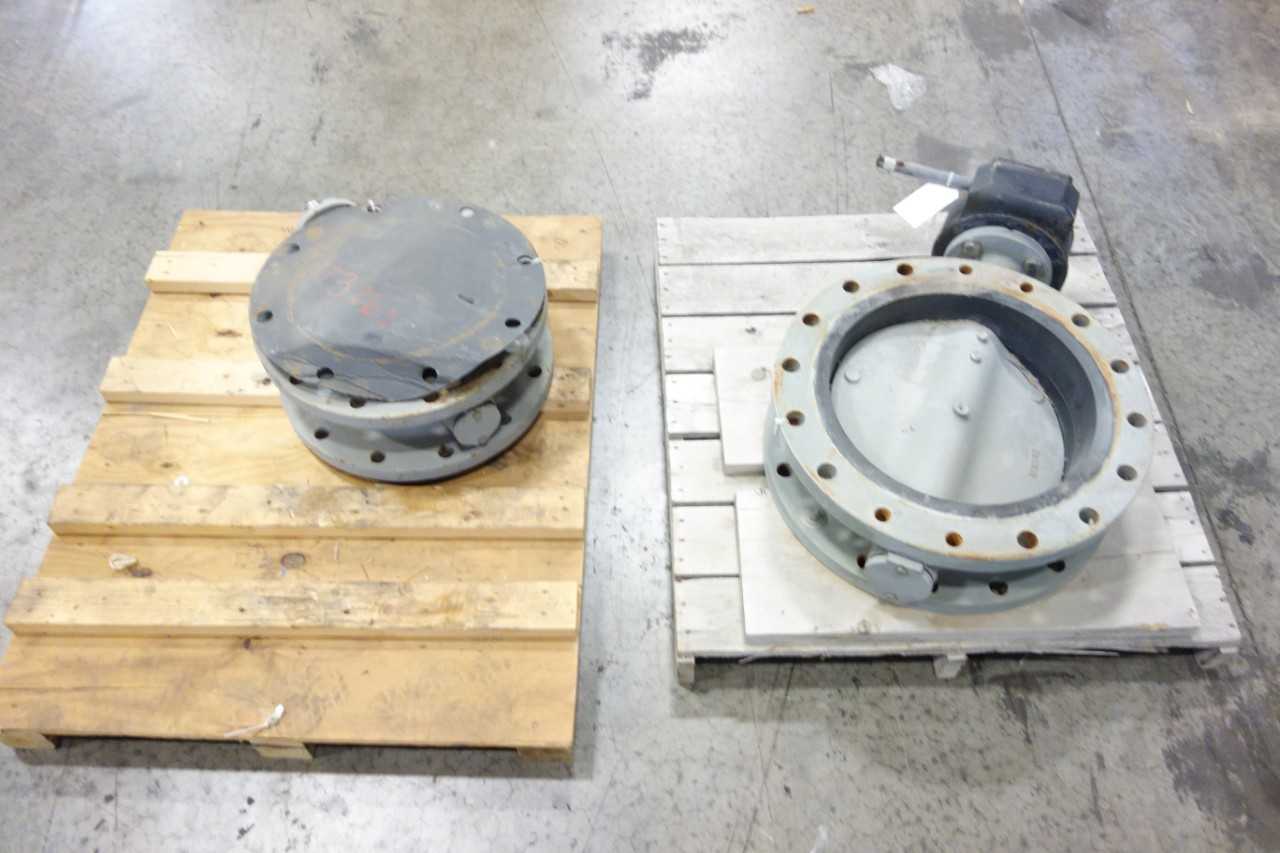 LOT OF 2 GA INDUSTRIES/VAG USA ASSORTED BUTTERFLY VALVES - BUTTERFLY VALVE