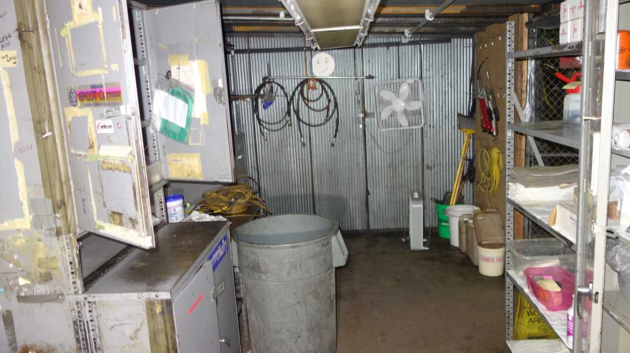 CONTENTS OF ROOM - TOOLS, CABINETS, DESKS - MISCELLANEOUS