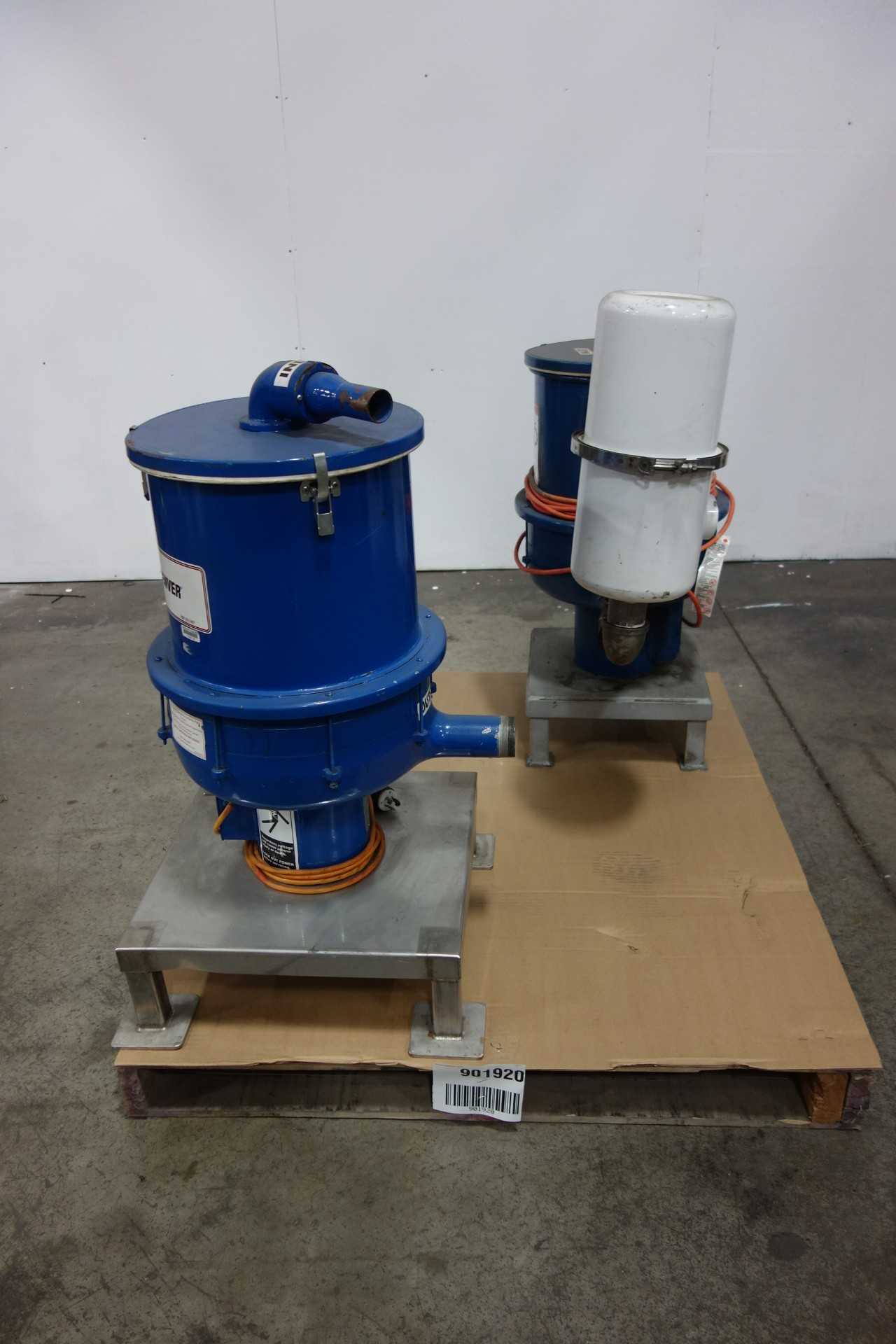 LOT OF 2 GARDNER DENVER INDUSTRIAL VACUUM SYSTEMS - VACUUM PUMP