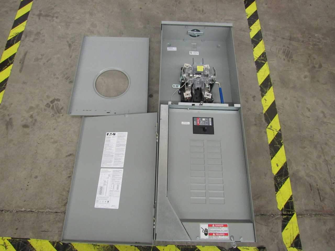 Lot of Quantity 1x MBX2040B150BTS Meter Breaker Panel - ELECTRICAL COMPONENTS