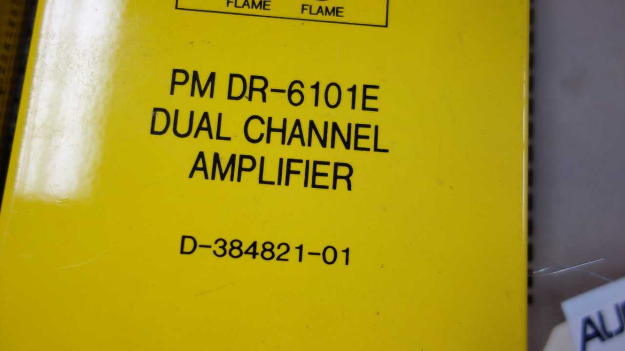 LOT OF 2 ASSORTED FORNEY PM DR-6101E DUAL CHANNEL AMPLIFIER - ELECTRICAL COMPONENTS