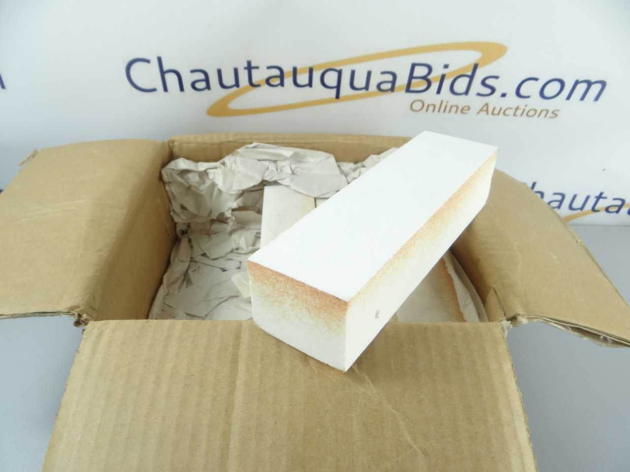 Box of 4 NEW Large White Abrasive Stones - GRINDING WHEELS
