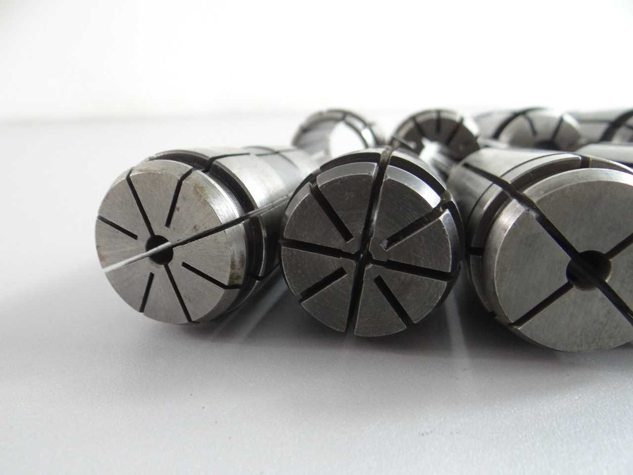 LOT OF 14 TG100 COLLETS - MACHINING ACCESSORIES & TOOLING