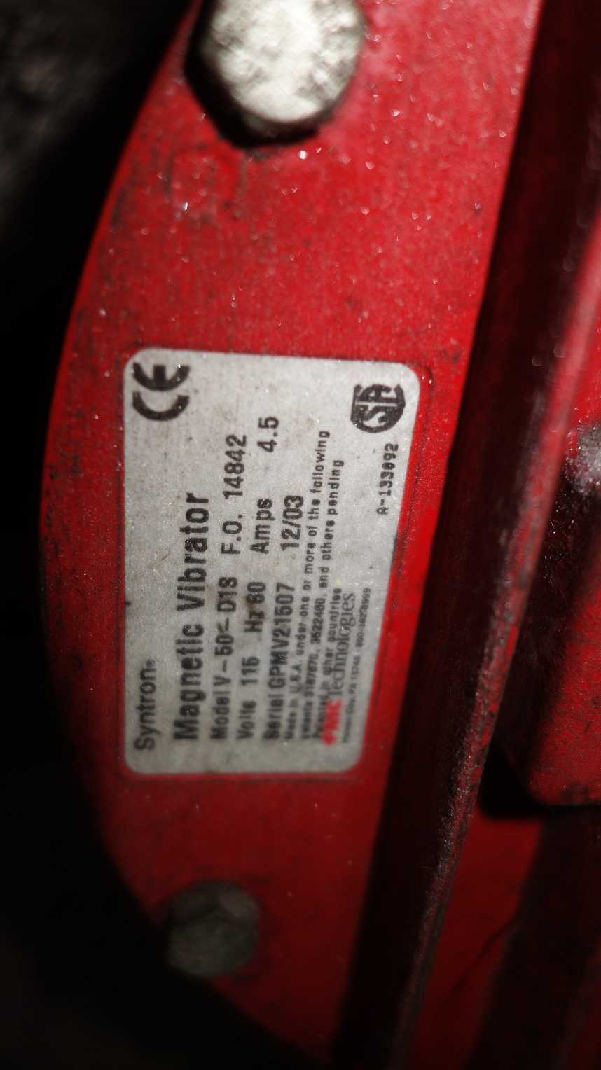 LOT OF 4 SYNTRON V-50-D1S 115V-AC MAGNETIC VIBRATOR - ELECTRICAL COMPONENTS