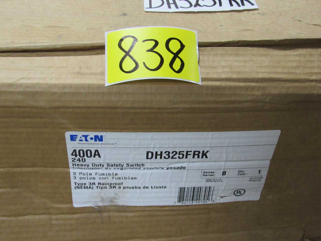 Eaton Heavy Duty Safety Switch - SAFETY EQUIPMENT