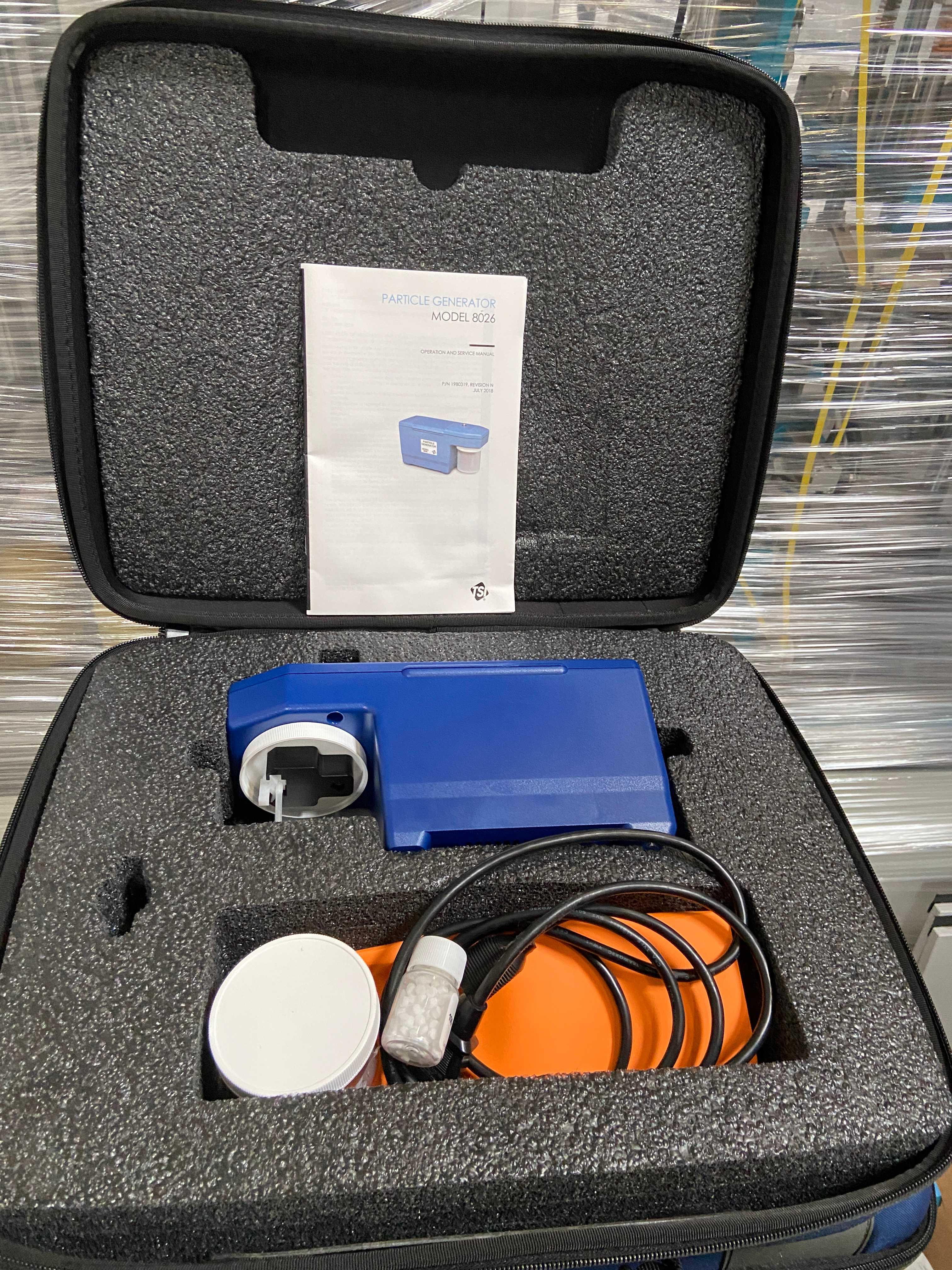 Lot of 2 TSI Portaccount Respirator Fit Tester - Model 8048-T and 8026 with laptop and software - LAB & SCIENTIFIC