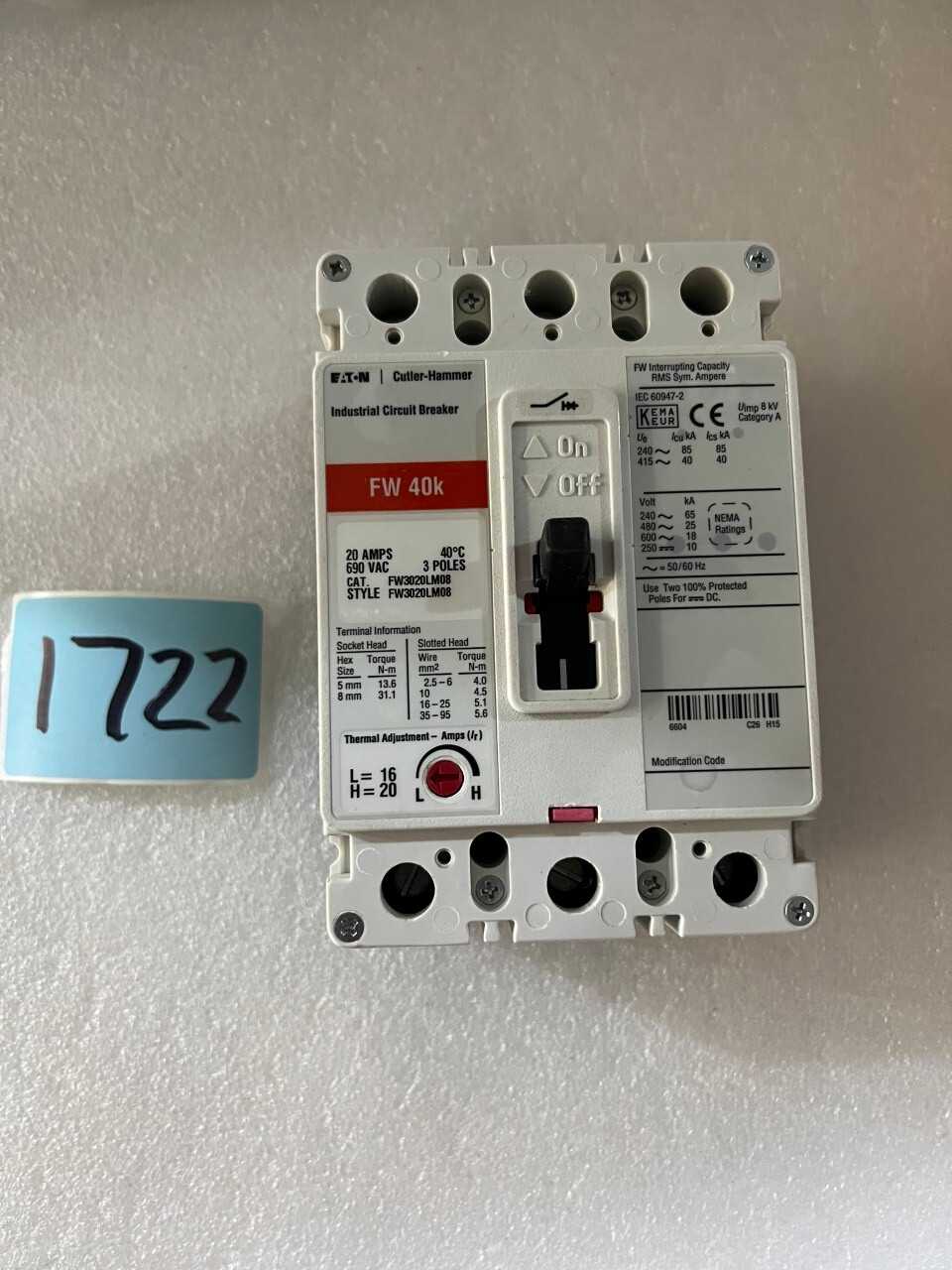 CIRCUIT BREAKER - CIRCUIT BREAKERS
