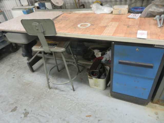 Vidmar Desk and contents - MISCELLANEOUS