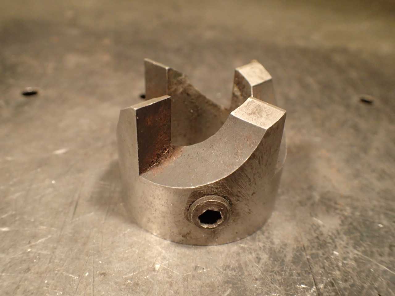 1-3/4" Back Spotfacer Reverse Counterbore: 1" Round Pilot Bore, 4-Flute HSS - HOLEMAKING TOOLS